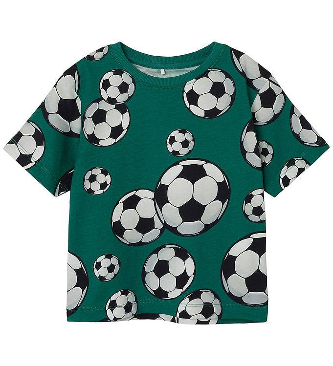 Name It T-shirt - NmmKidun - Antik Grøn dreng