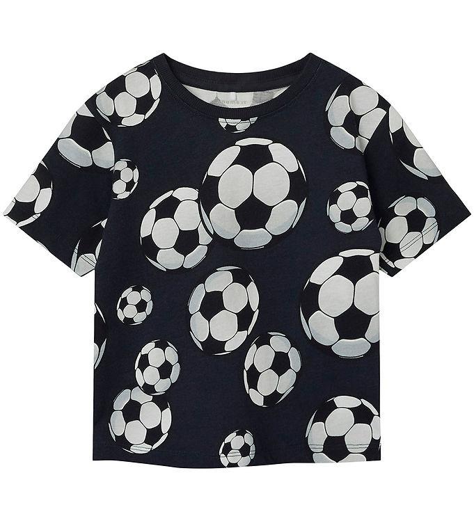 Name It T-shirt - NmmKidun - Mørk Safir Blå dreng