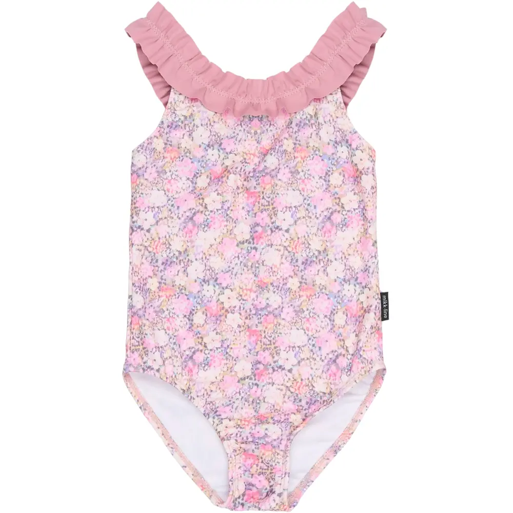 Badedragt Recycled Aop - LILAS - 9-10 ÅR Mønster/multi