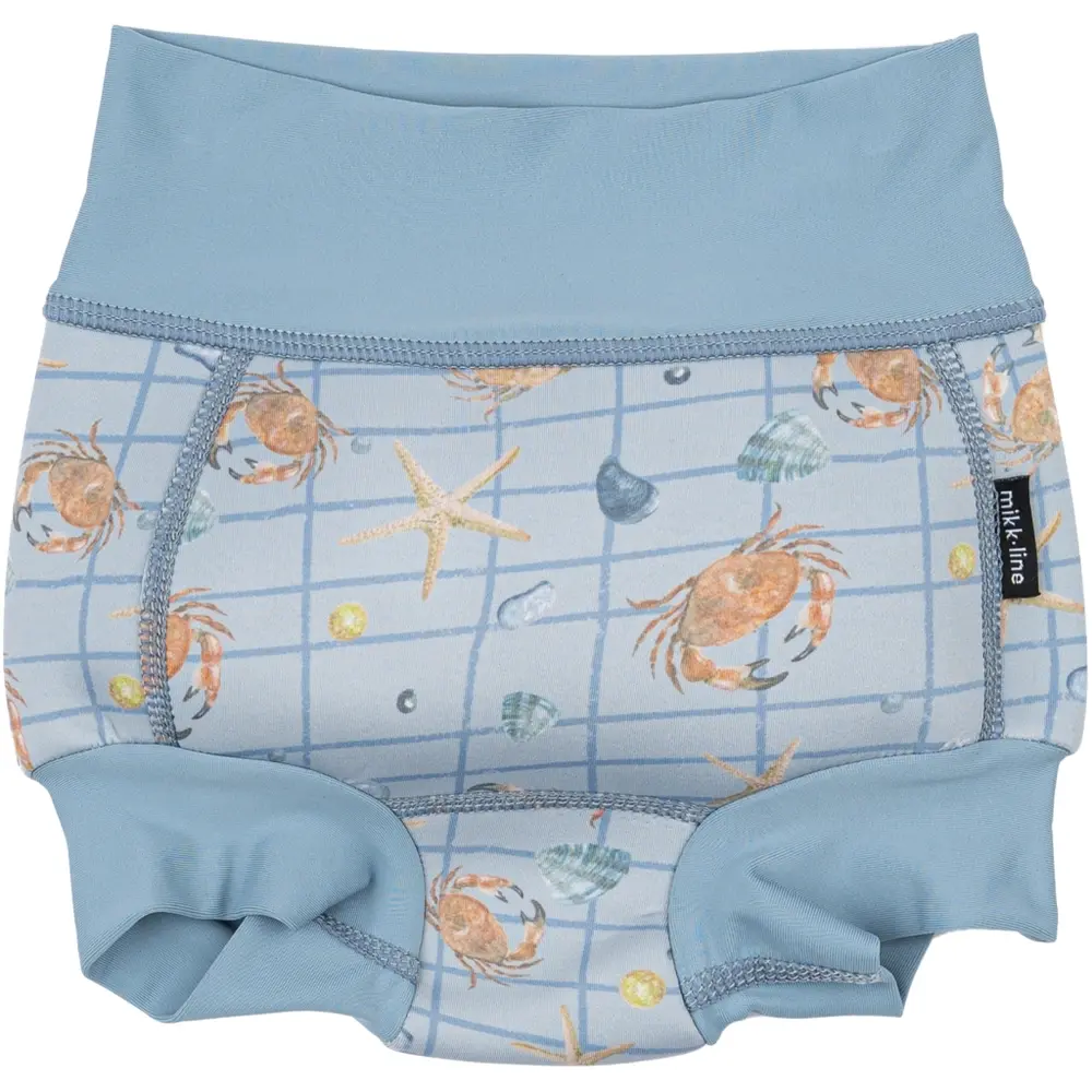 Baby badebuks Recycled Aop - FADEDDENIM - 1-2 ÅR Mønster/multi