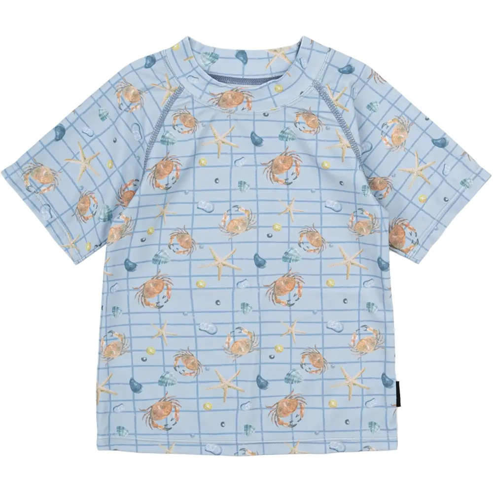 Badebluse UV Aop Recycled - FADEDDENIM - 3-4 ÅR Mønster/multi