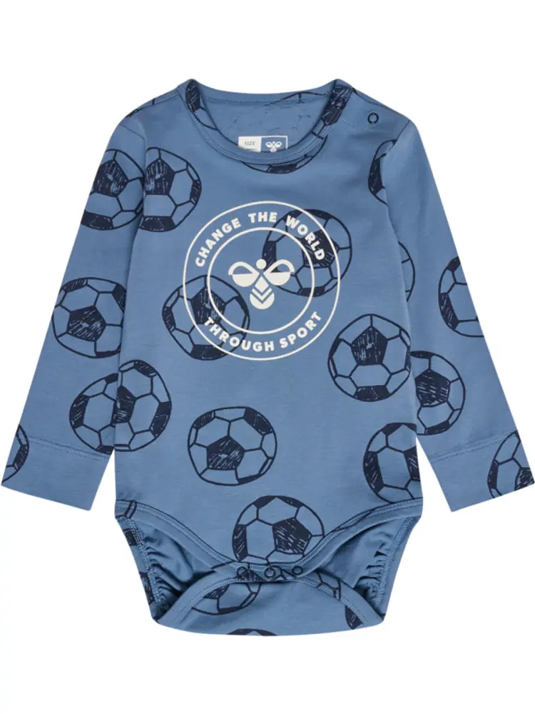 Ball body langærmet - CORONET BLUE - 56 Mønster/multi
