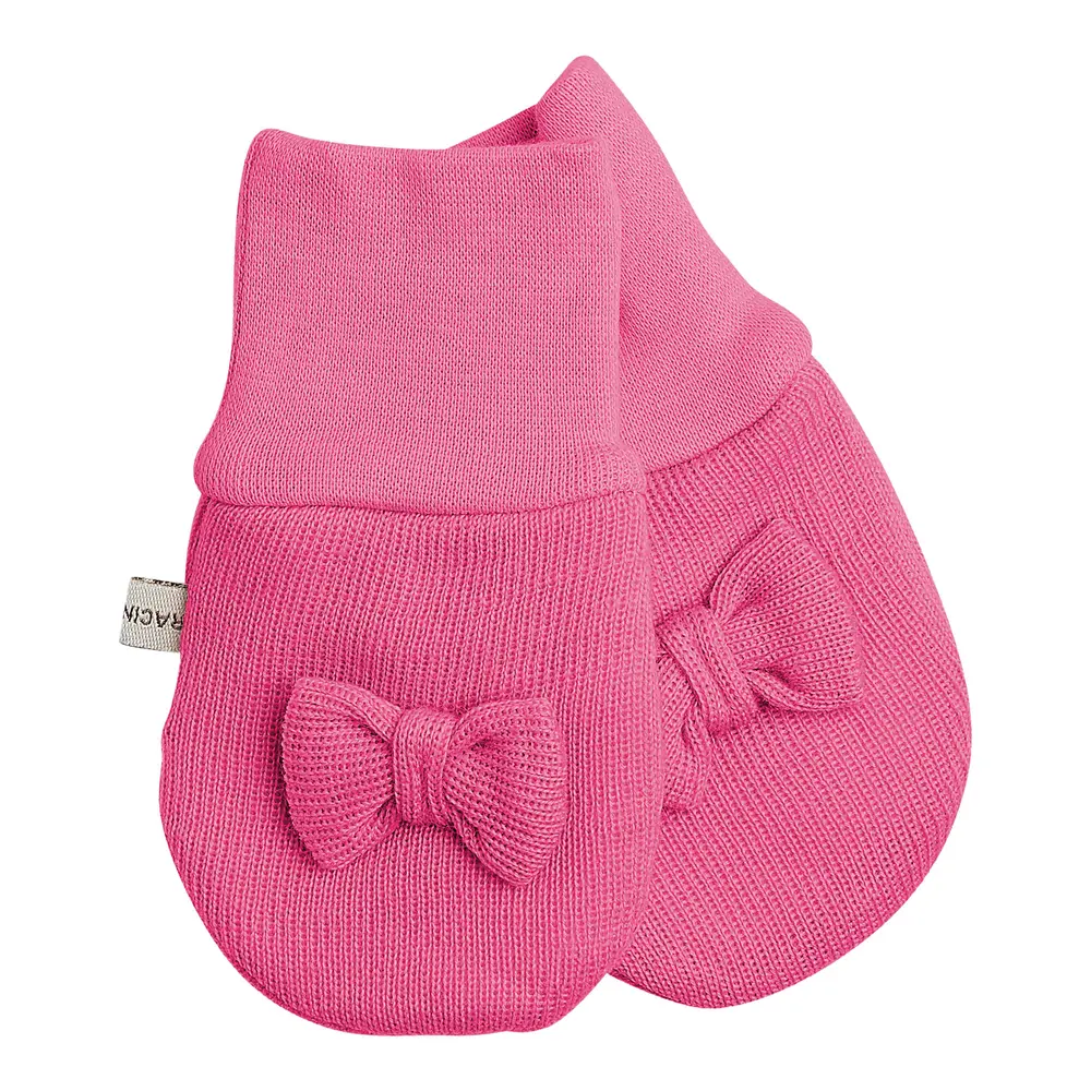 Babyvanter u/tot m. Sløjfe - Pink - S Pink