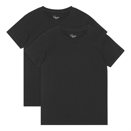 BIRKHOLM 2-Pak T-shirts Midnat Sort T-shirts & Toppe Sort