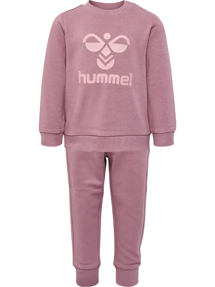 Arnie crewsuit - 8719 - 92 Lyserød