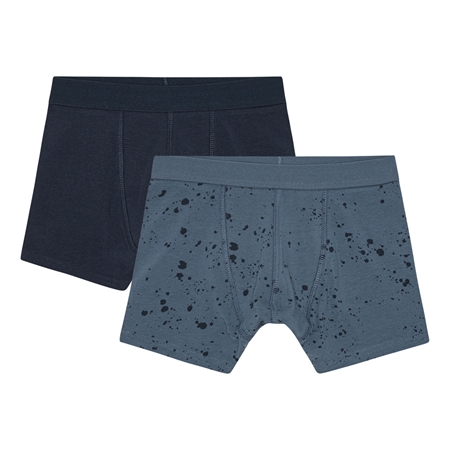 BIRKHOLM 2-Pak Boxershorts Splash Blå Tæller for 1