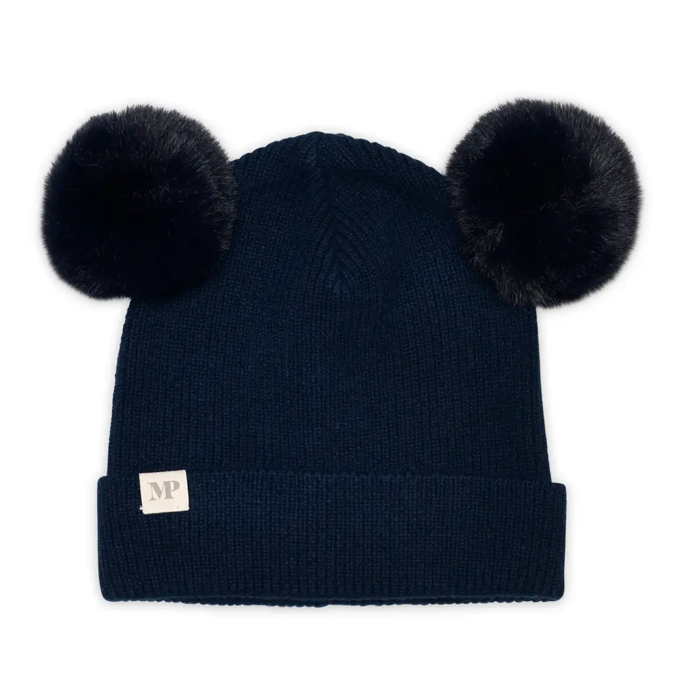 Bergen hat - pompons - 498 - 51/53