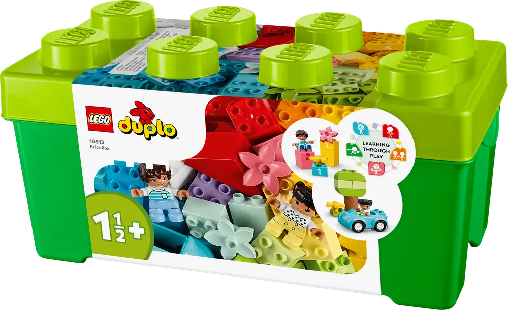 Farverig LEGO® DUPLO® Kasse med Klodser 10913
