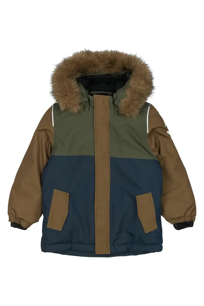 Anorak Jakke - Olive Night til Børn - Vintertilbud!