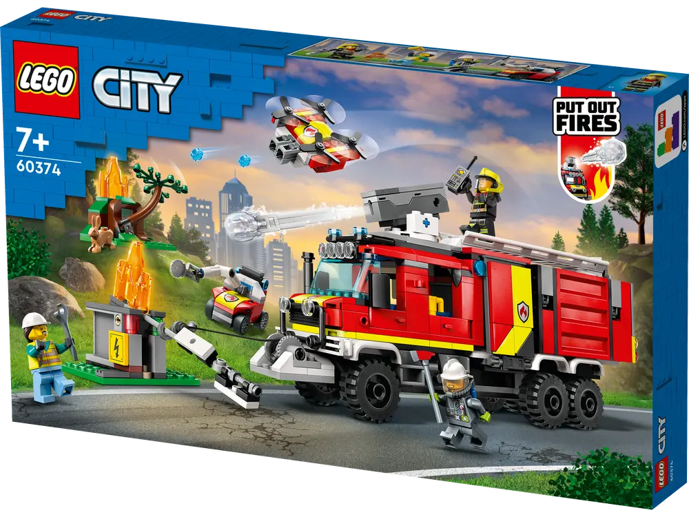 Brandvæsnets kommandovogn 60374 LEGOÂ® City