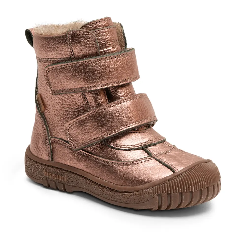 Ellis Tex Vinterstøvle i Roséguld - 30, Vandtæt og Varm