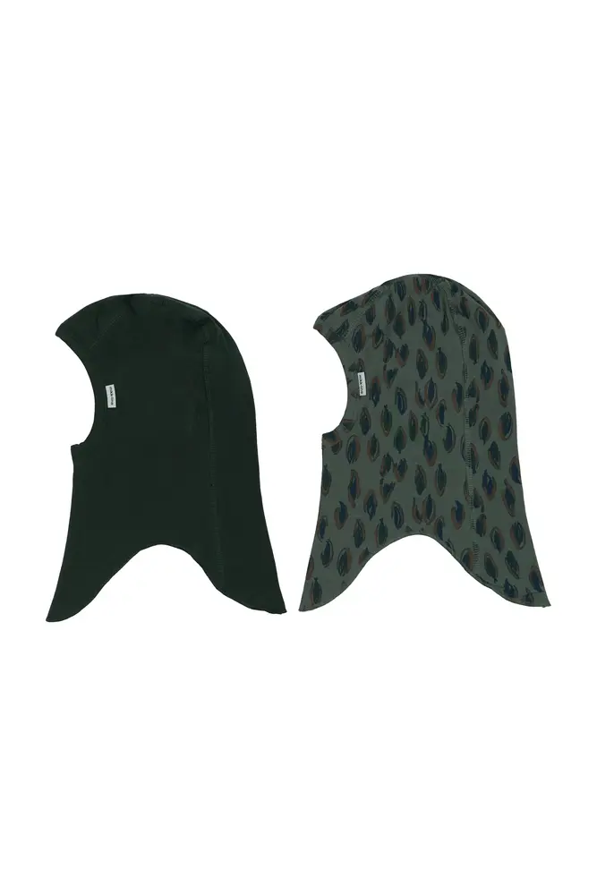 Elefanthue 2-Pak - Mørk Spruce - Økologisk Bomuld