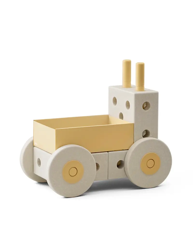 3-in-1 Baby Walker Sand Grey / Honey Yellow