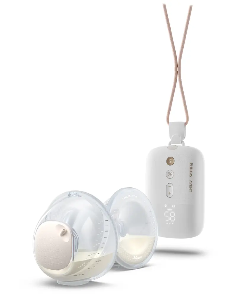 Håndfri dobbelt elektrisk brystpumpe