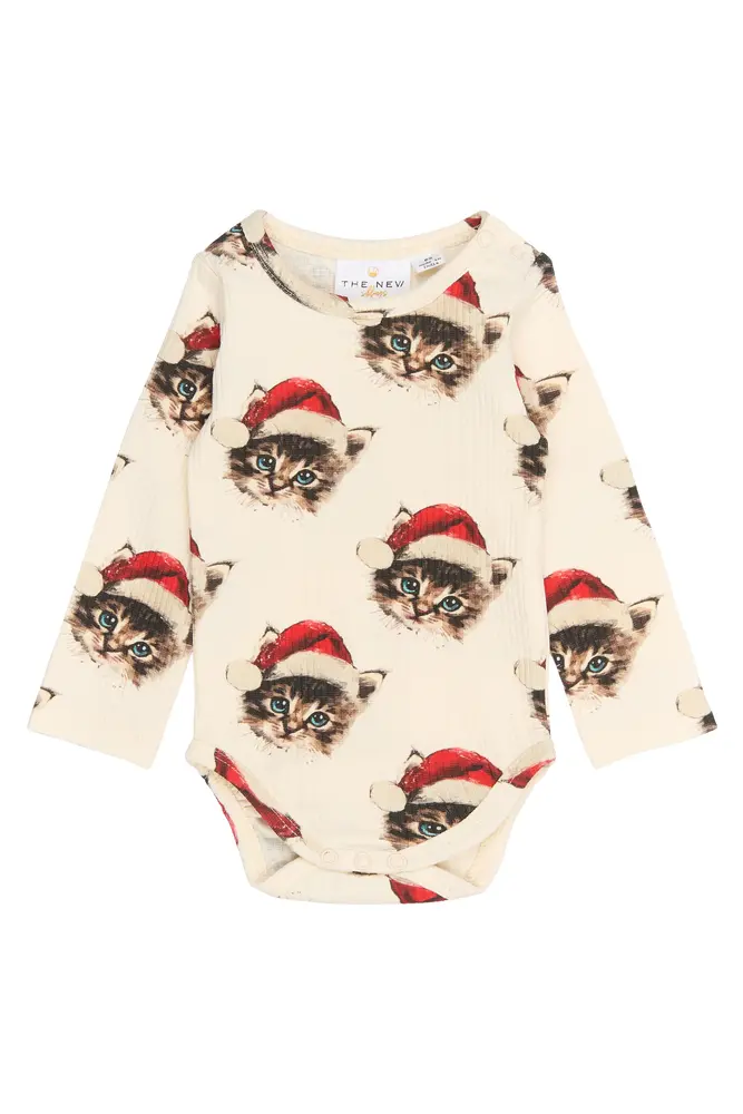 Jule Rib Bodystocking Langærmet – GARDENIAC – Festlig Stil