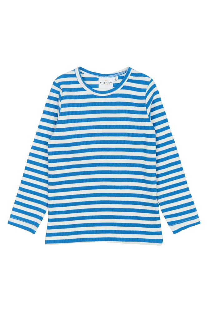 Fro Rib T-shirt - Campanula - Økologisk Kvalitet