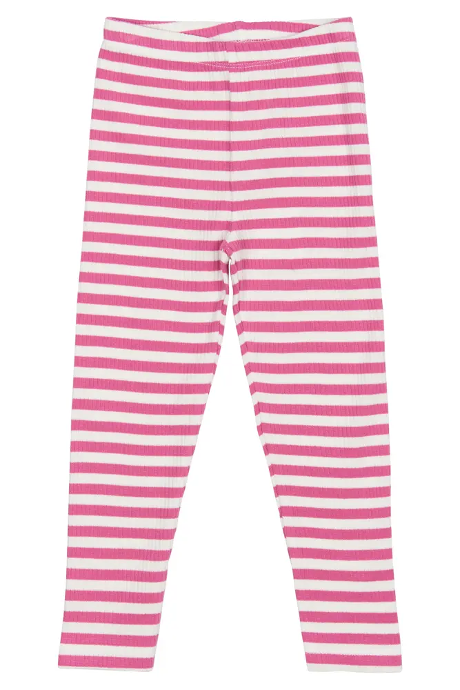 Fro Rib Leggings i Ibis Rose – Fantastisk tilbud!