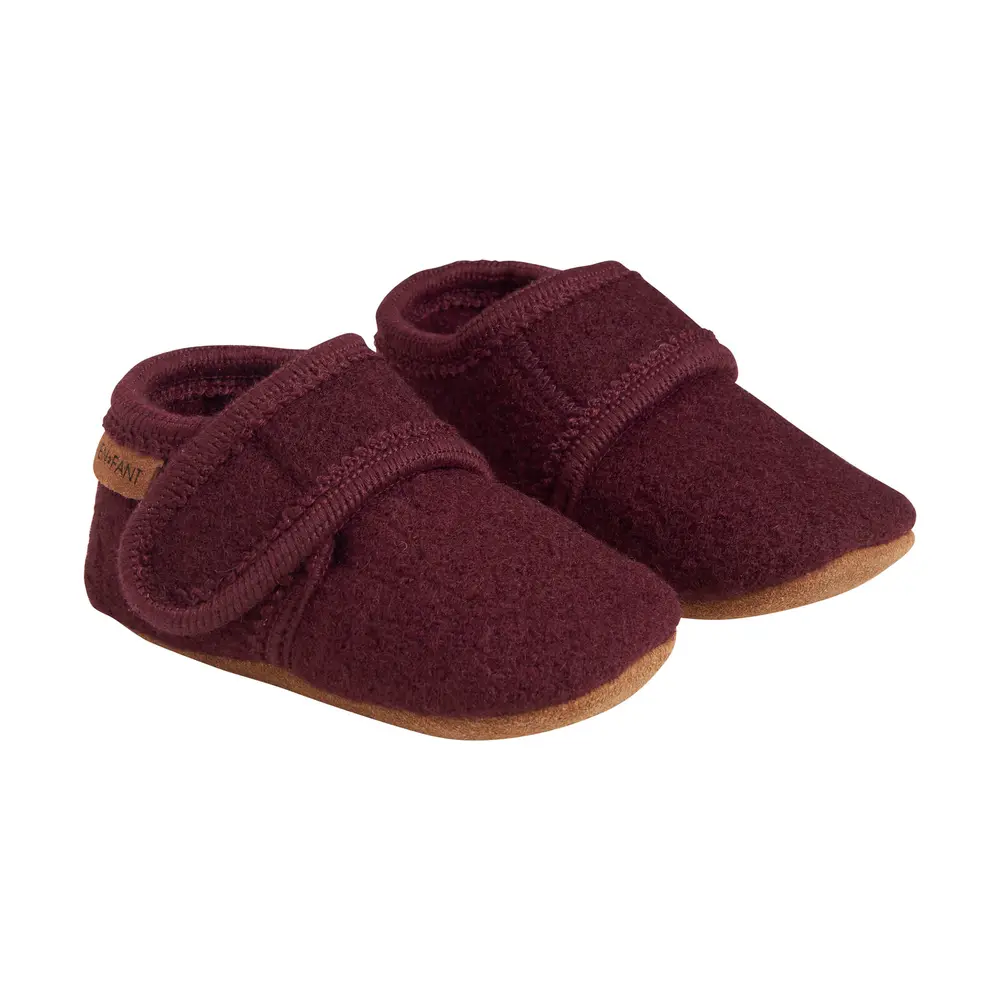 Baby wool slippers - Winetasting - 21-22