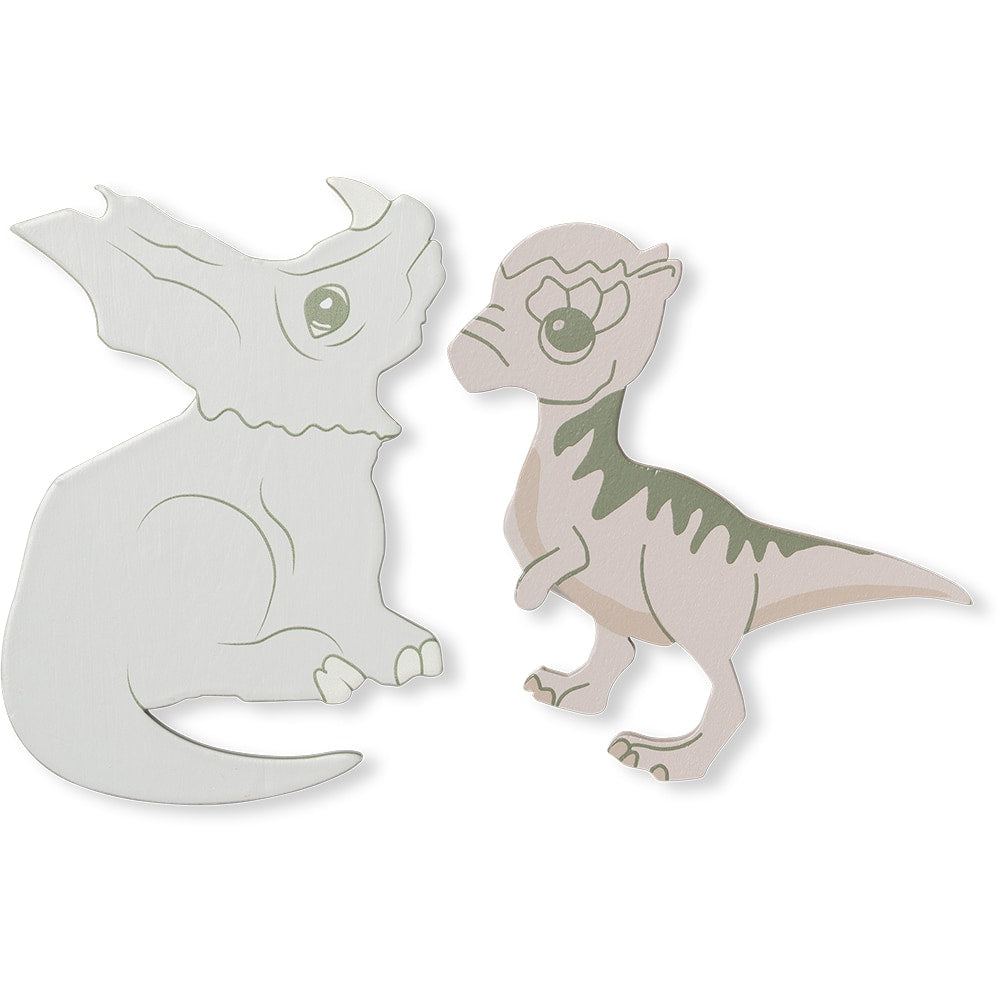 That’s Mine – Dino Træknager 2-pak til Børneværelset