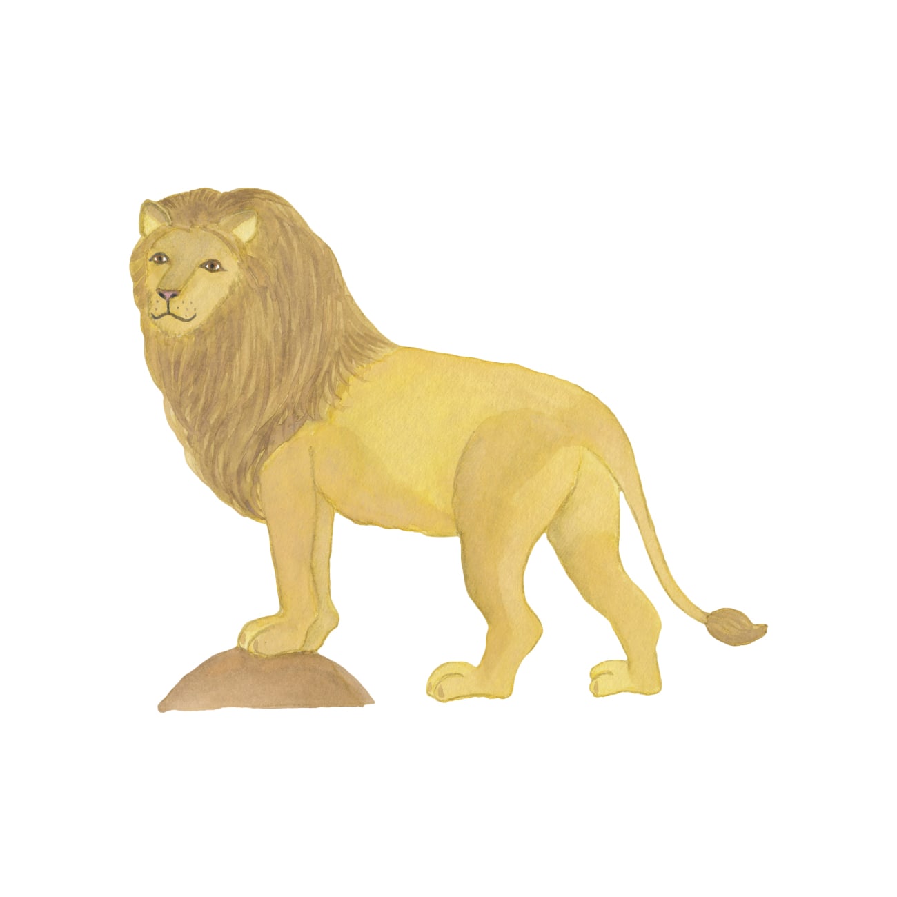 Farverigt Løve Væggemærke – Inspirer Dit Barns Fantasi!