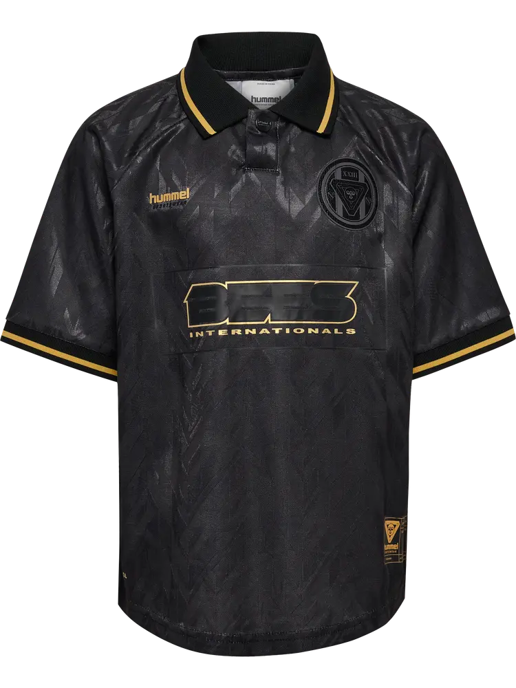 Bay Soccer Jersey T-Shirt - Sort - Komfortabel Sportstrøje