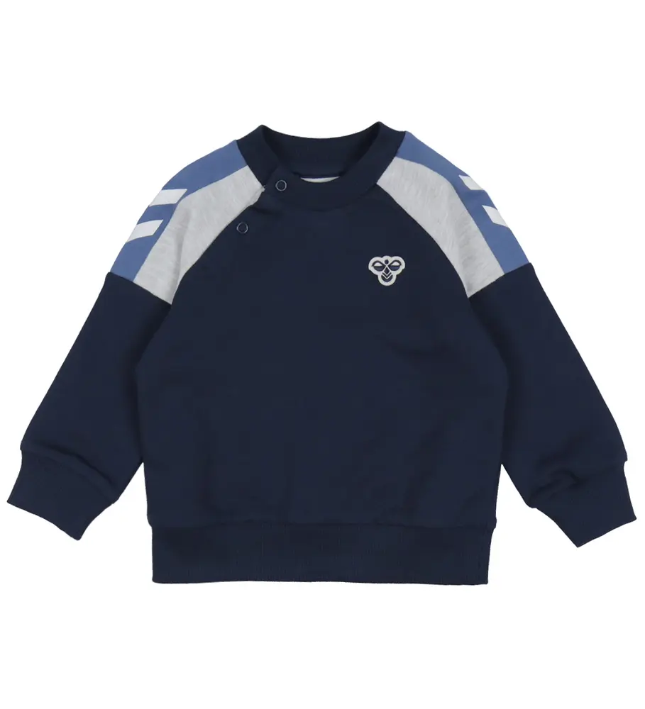 Block Sweatshirt - Dress Blues til de mindste
