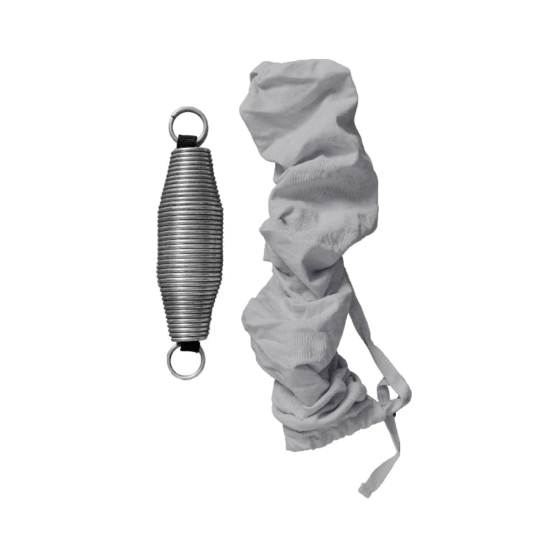 Membantu Fjeder til Slyngevugger - Grå Med Sikkerhedsstrop