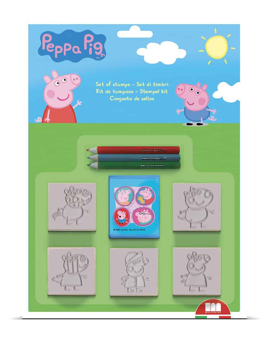 5 Gurli Gris Stempler – Kreativt Legetøj Tilbud