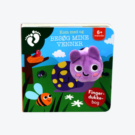 Besøg Søren Snegl – Børnebog om dyrevenner og eventyr