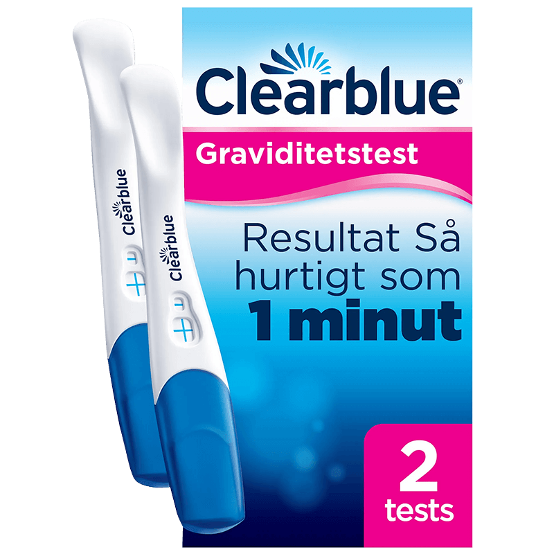 Clearblue Graviditetstest – Hurtige Resultater, 2 stk.