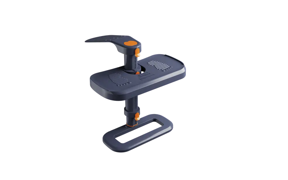 KneeGuardKids 4 - Justerbar Fodstøtte til Bil