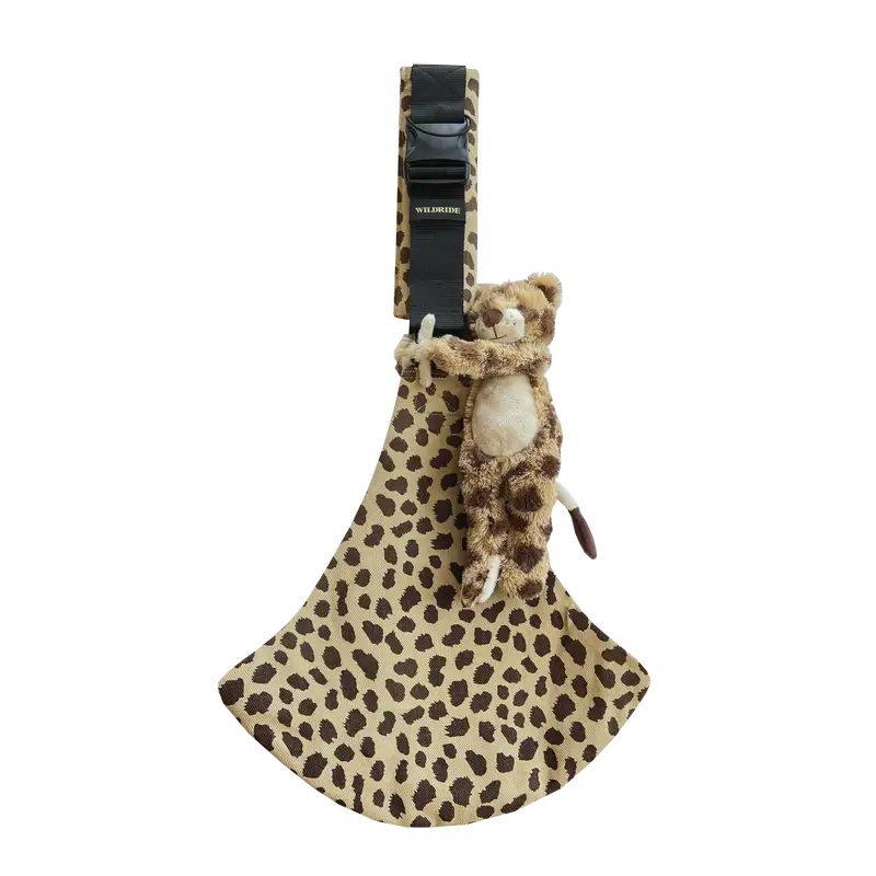 Wildride Bæresele med Cheetah Bamse - Ideel til Udflugter