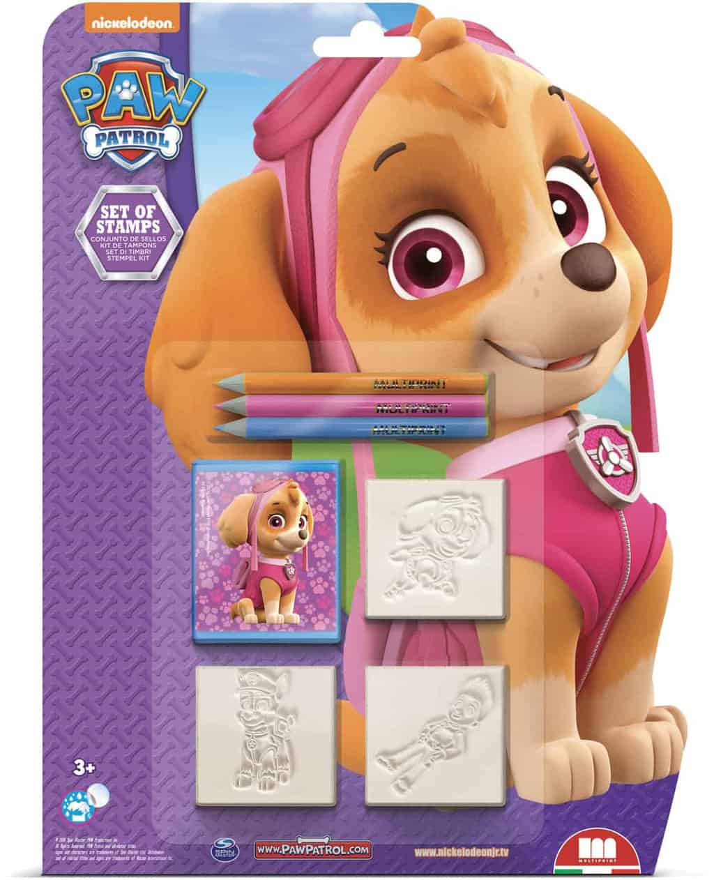 3 Stempler fra Paw Patrol til Kreativ Leg