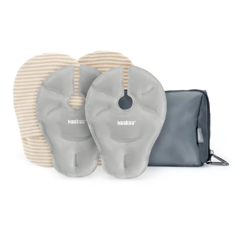 Haakaa 2-i-1 Varme- og Kølepude til Ammende Mødre