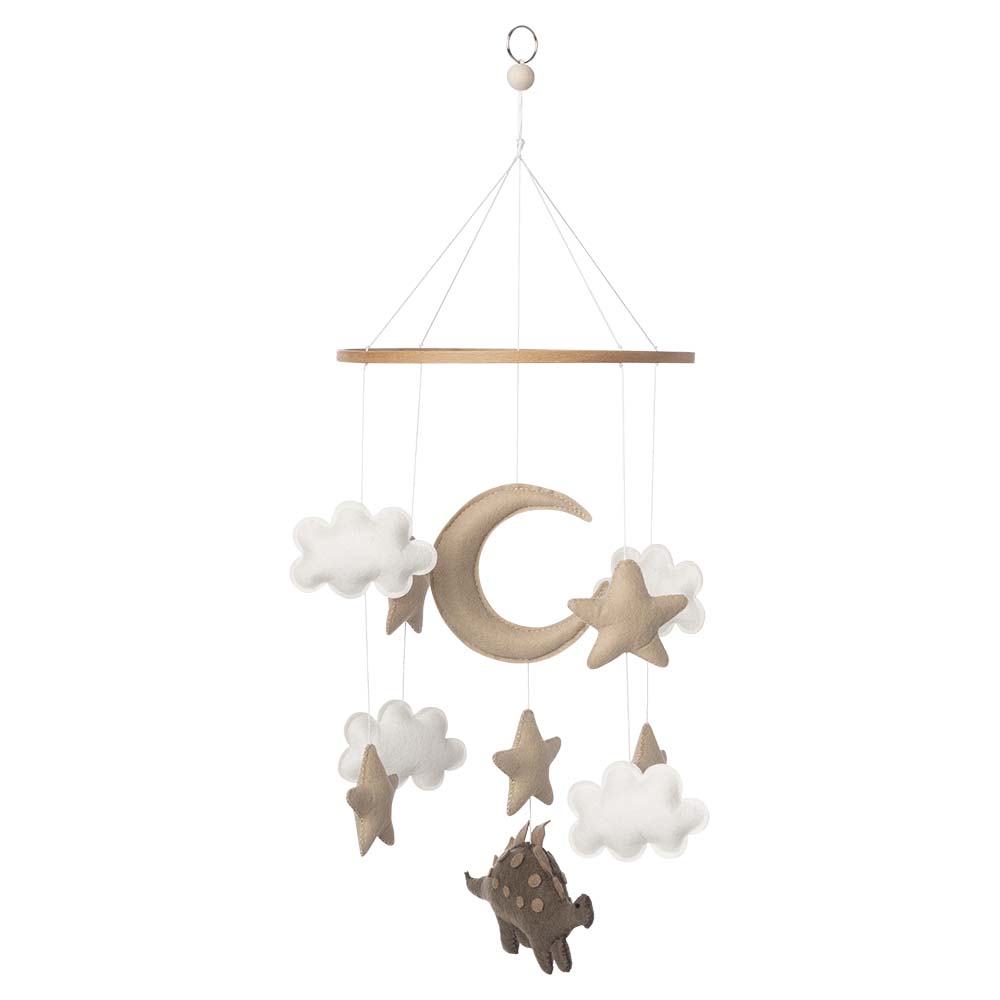 Dinosaur Uro i Neutrale Farver – Perfekt til Børneværelset!