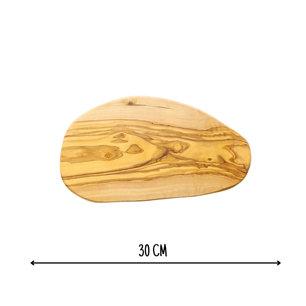 Eksklusivt Håndlavet Oliventræ Skærebræt til Køkkenet