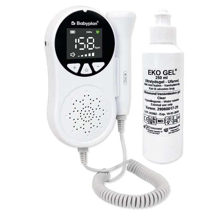 Babyplan Ultralydsmonitor – Hør dit barns hjerteslag hjemme