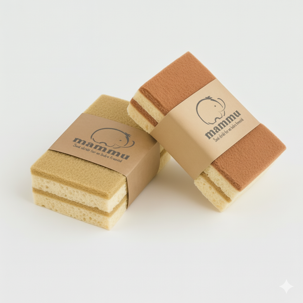 Bæredygtige kokosrengøringssvampe til effektiv rengøring