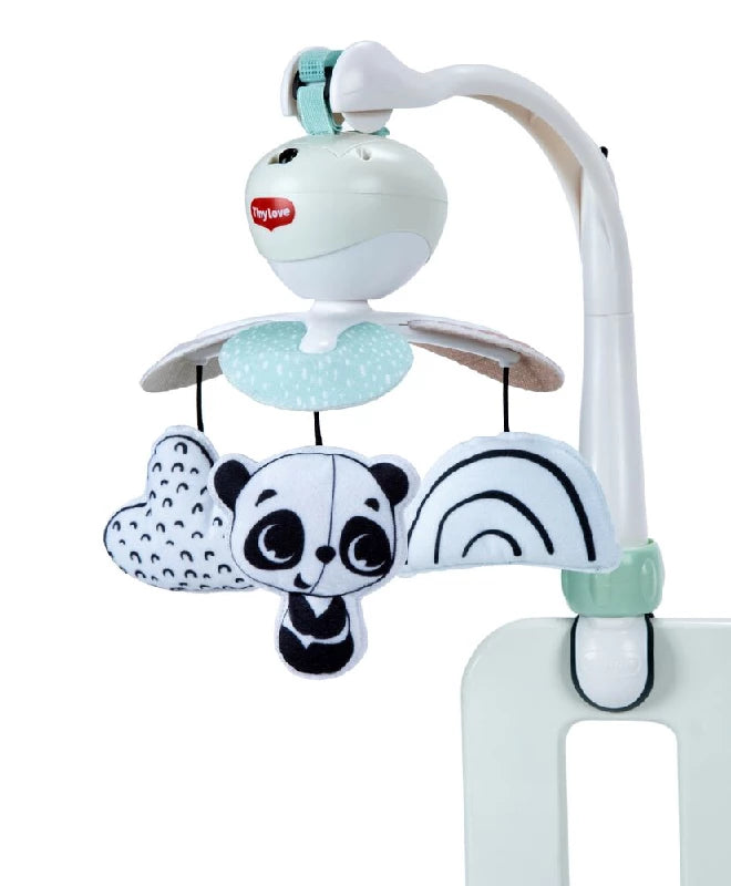 Tiny Love Uro i Sort & Hvid – 3-i-1 Musiklegetøj til Børn